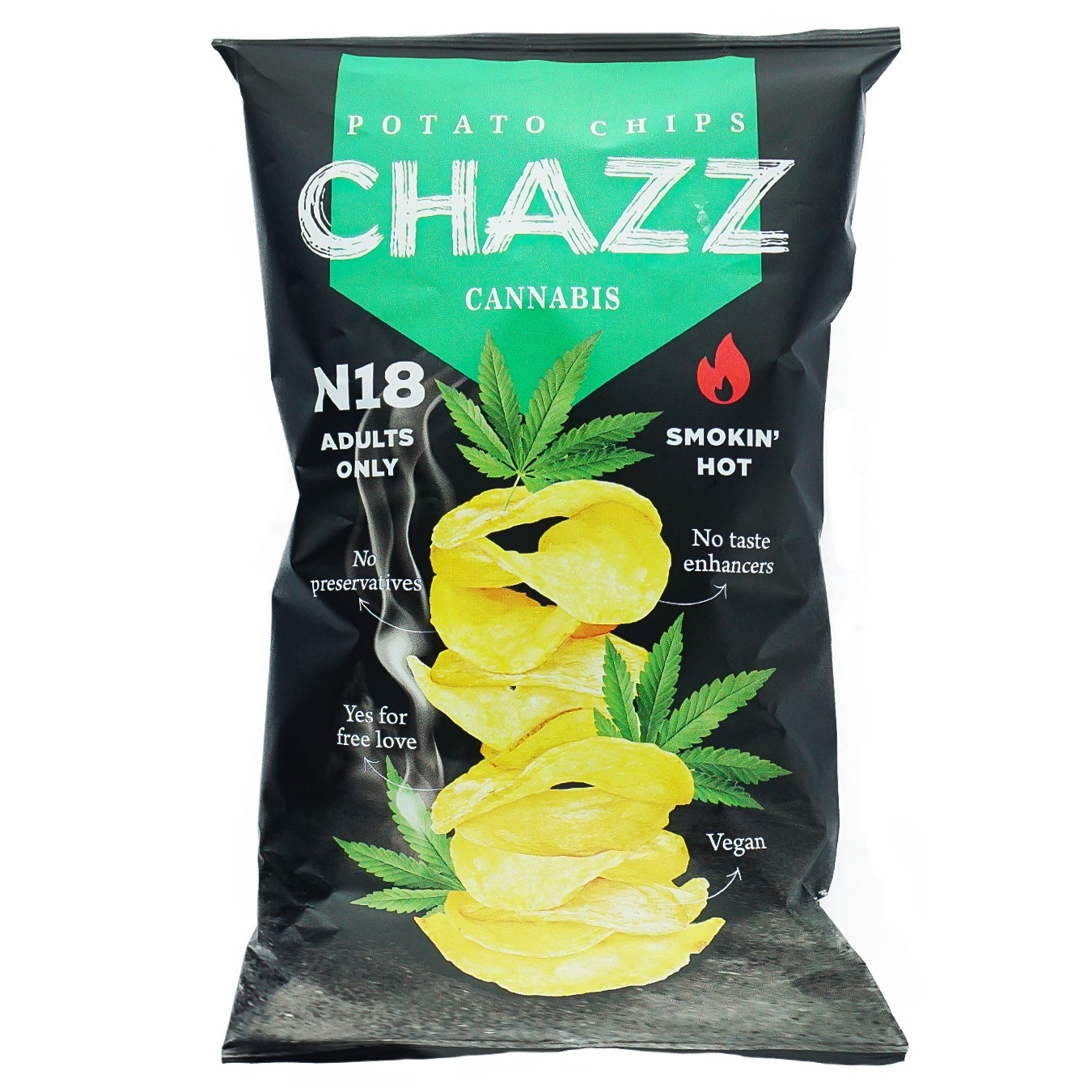 

Чипсы Chazz со вкусом конопли 90г