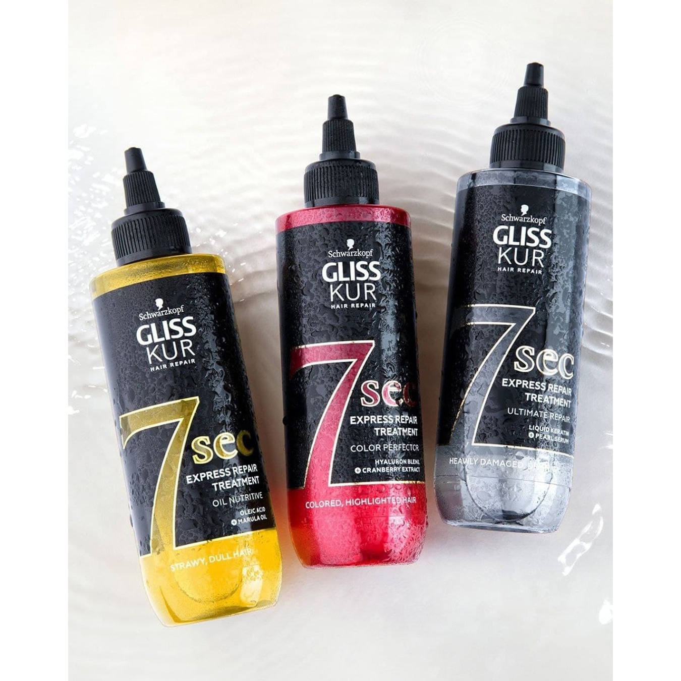 

Экспресс-маска Gliss Express Repair Treatment 7 секунд для окрашенных и мелированных волос 200мл