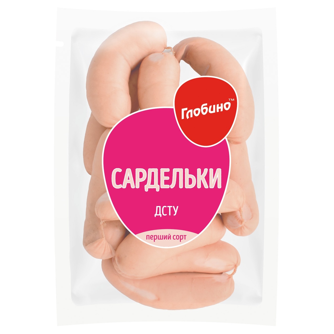 

Сардельки Глобино натуральная оболочка 1 сорт