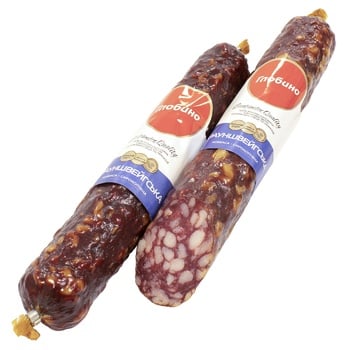 Globino Braunschweig Raw Smoked Sausage - buy, prices for NOVUS - photo 1