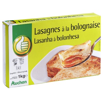 Auchan Bolognese Lasagna 1kg