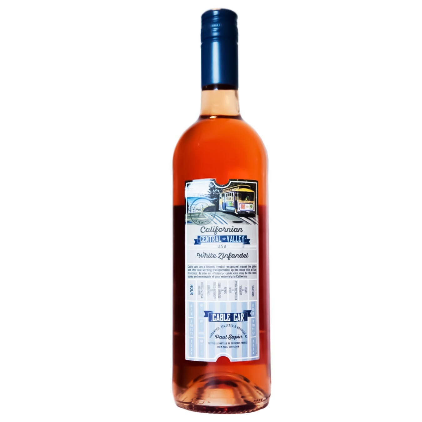 

Вино Cable Car Zinfandel розовое сухое 10% 0,75л