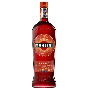 Вермут Martini Fiero червоний десертний 14,9% 0,75л - купити, ціни на Auchan - фото 1