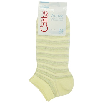 Носки женские Conte Elegant Active р.23 кремовый - купить, цены на - фото 1