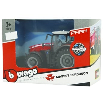 Іграшка-модель Bburago Трактор Massey Ferguson 10см - купити, ціни на КОСМОС - фото 1