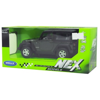 Іграшка Машина Welly Jeep Wrangler Rubicon 1:32 металева 39885H-CW - купити, ціни на - фото 1
