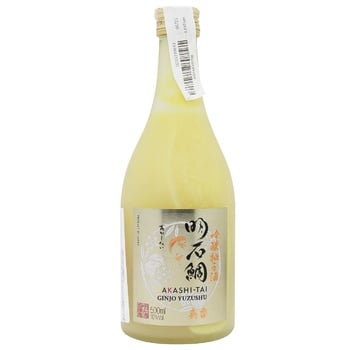 Ликер Akashi-Tai Ginjo Yuzushu 10% 0,5л