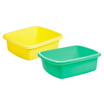 Миска Ucsan Plastik прямоугольная 9,5л - купить, цены на Идеал - фото 1