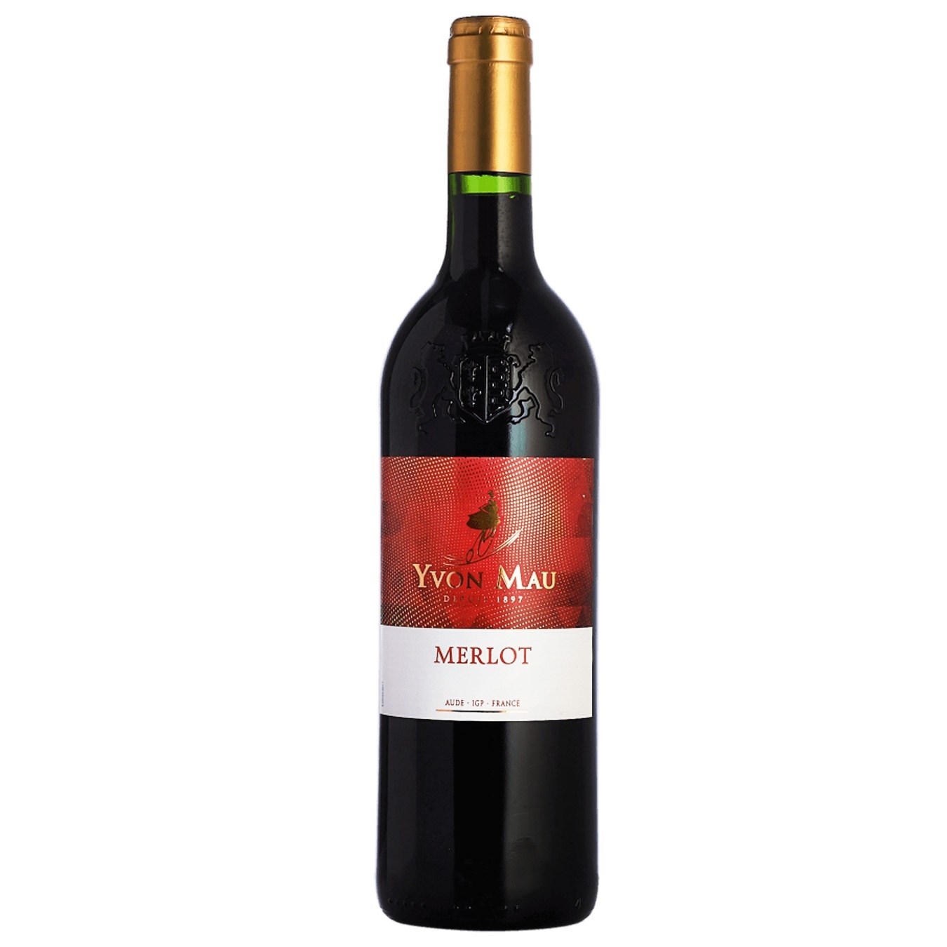 

Вино Yvon Mau Merlot красное сухое 12,5% 0,75л