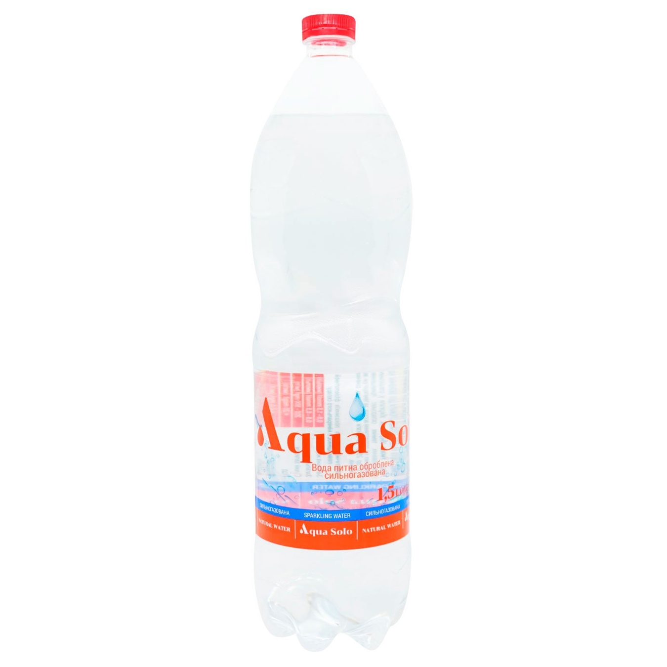 

Вода минеральная Aqua Solo газированная 1,5л