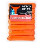 Miasovita Sausages with Milk 1 grade 340g