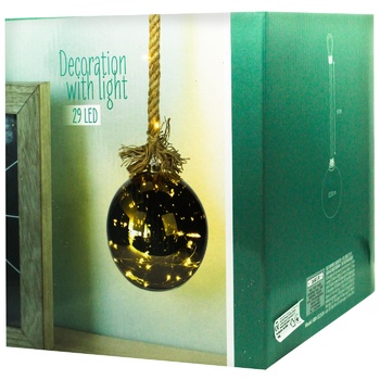 Christmas Tree Ball LED 20cm - buy, prices for METRO - photo 1