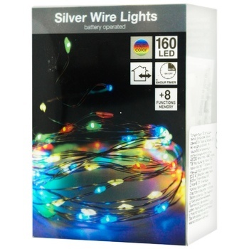 Inner Garland 160LED Multicolored 810cm - buy, prices for COSMOS - photo 1