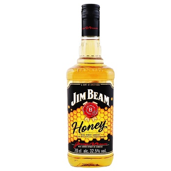 Виски Jim Beam Honey 32,5% 0,7л - купить, цены на Метро - фото 1