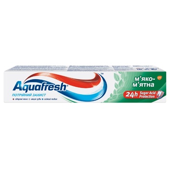 Aquafresh Mild Mint Toothpaste 50ml - buy, prices for Cosmos - photo 1