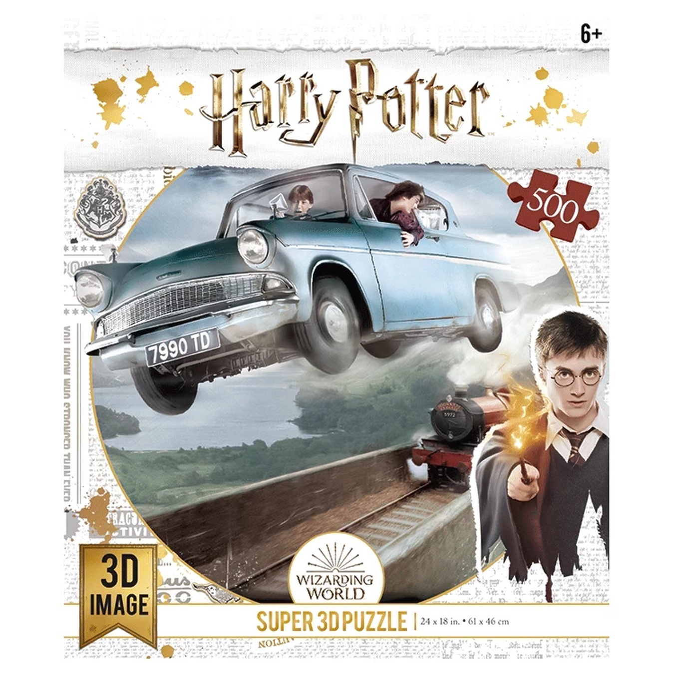 

Пазлы Prime 3D Harry Potter Машина Рона 500шт
