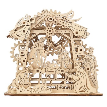 Пазл Ugears Різдвяний вертеп 3D механічний - купити, ціни на Auchan - фото 2