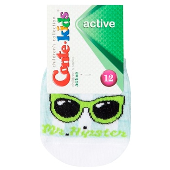 Conte Kids Active Children's Socks s.12 Pale Turquoise - buy, prices for MegaMarket - photo 1