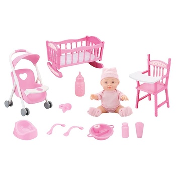 One two fun Set Mega Set with Baby Doll - buy, prices for Auchan - photo 2