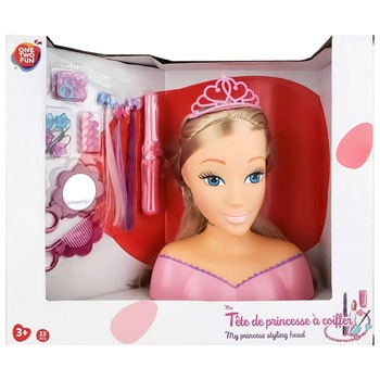 One two fun Head for Hairstyles Princess Toy