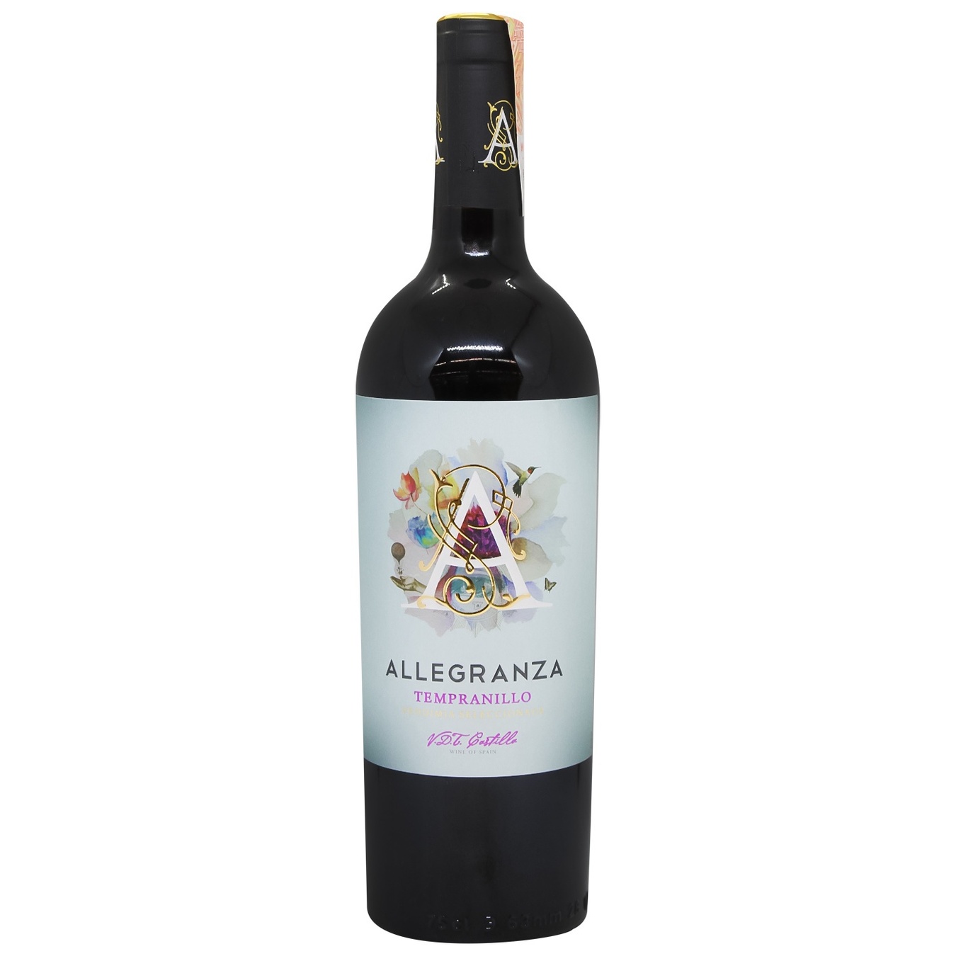 

Вино Allegranza Tempranillo сухое красное 0,75л