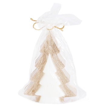 Actuel Christmas tree White-beige Candle 16cm - buy, prices for - photo 1