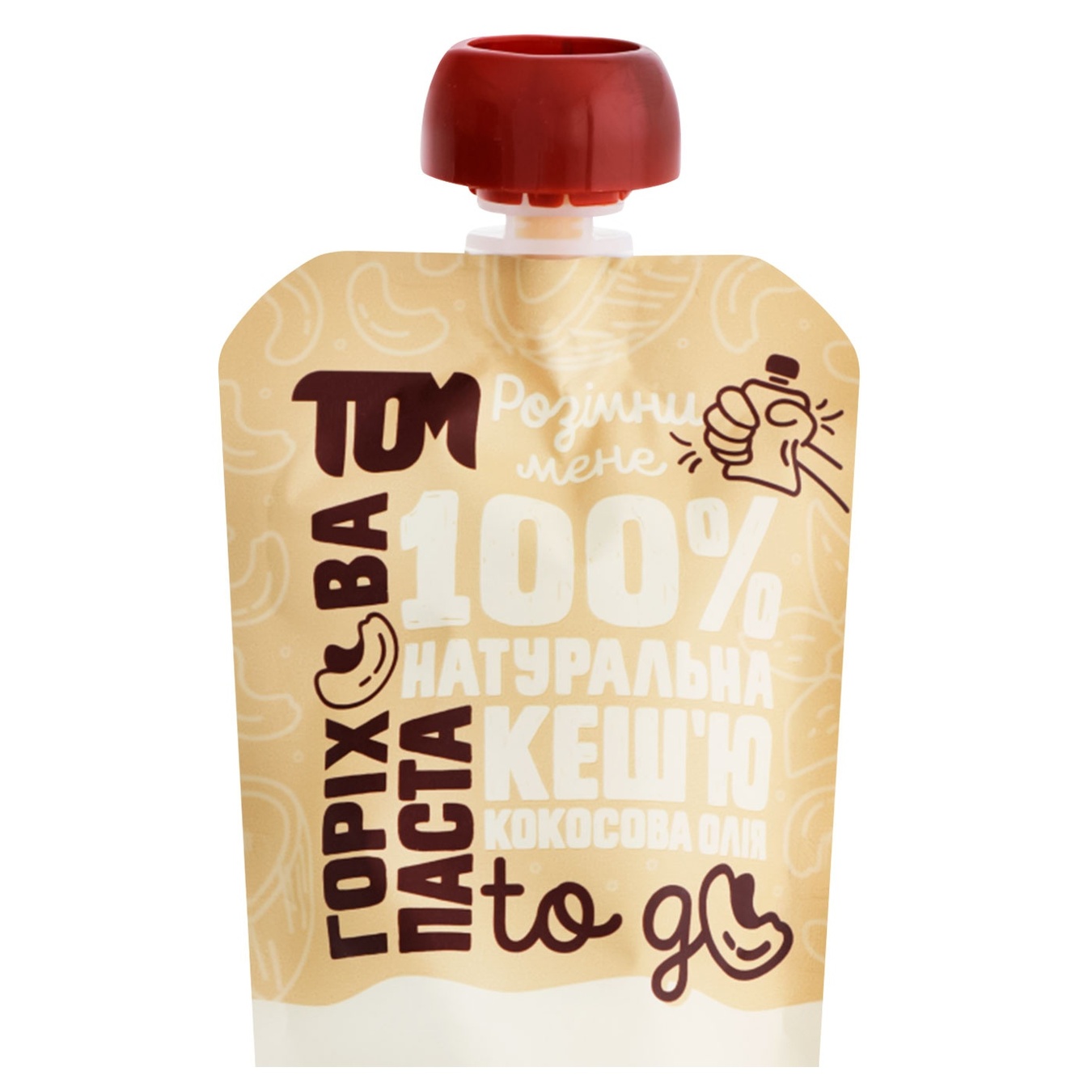 

Паста ореховая Том с кешью 64г