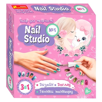 Набір для творчості Ranok Creative Nail Studio - купити, ціни на Восторг - фото 1