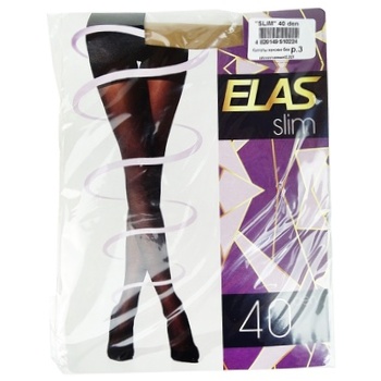 Elas Slim Tights 40 den size 3 - buy, prices for Auchan - photo 1