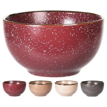 Excellent Houseware Ceramic Salad bowl 13.8cm in assortment - buy, prices for Auchan - photo 1