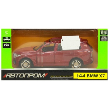 Avtoprom BMW X7 4352 Toy Car - buy, prices for ULTRAMARKET - photo 1