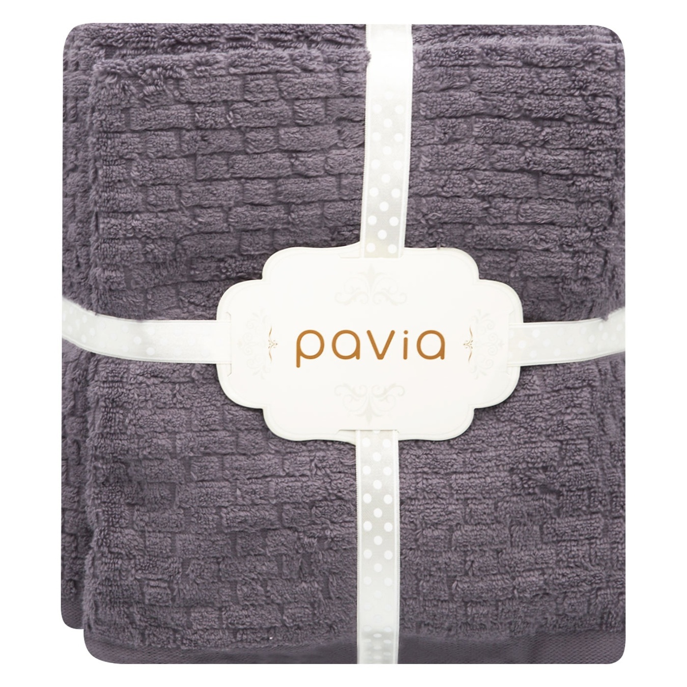 

Набор полотенец Pavia Valente антрацит 50x85/75x150см