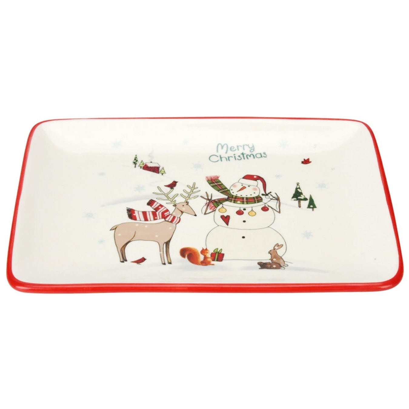 

Блюдо Excellent Houseware Рождественское керамическое 25*17,5см в ассортименте