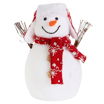 Actuel Snowman in Cap 25cm - buy, prices for Auchan - photo 1