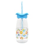 Renga Milk Bottle with Straw 250ml