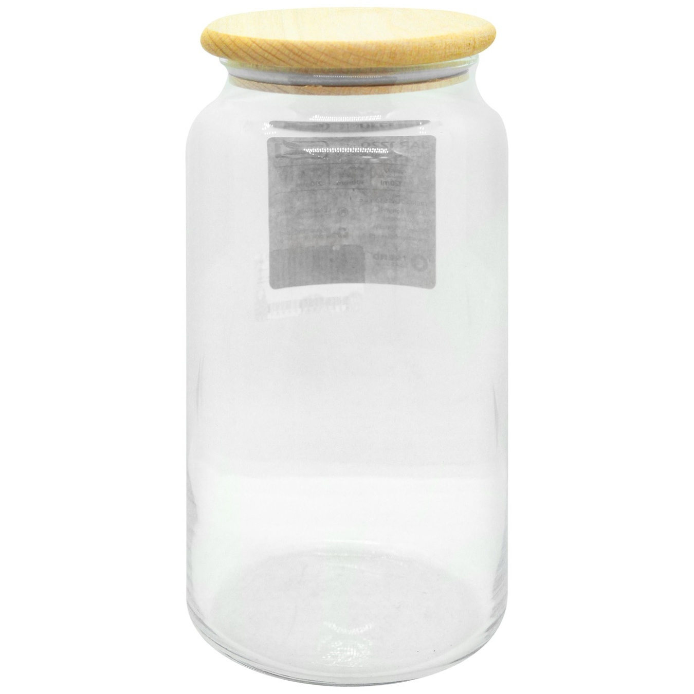 

Банка Trend Glass Eco Storage с крышкой
