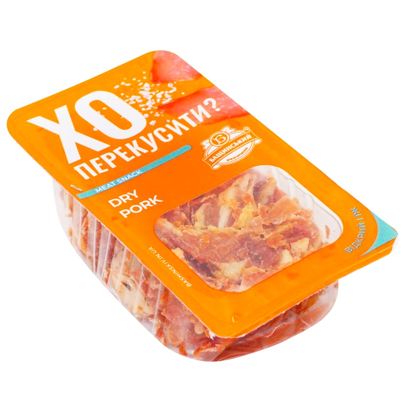

Чипсы из свинины Бащинский Dry Pork сыровяленые высшего сорта 50г