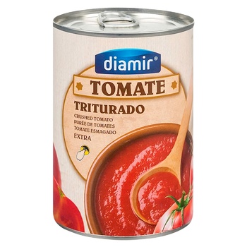 Diamir Chopped Tomatoes 380g - buy, prices for - photo 1