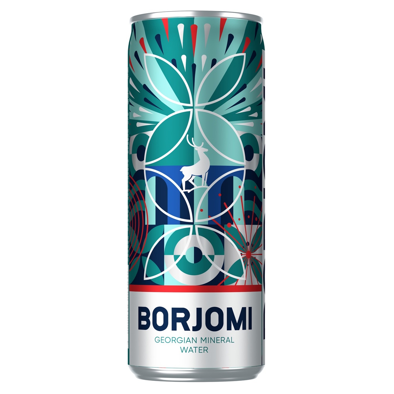 

Вода Borjomi минеральная газированная ж/б 0,33л