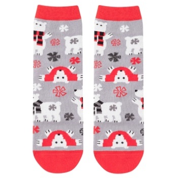 Conte Elegant New Year 21С-73СП 647 Grey Women's Socks Size 23-25 - buy, prices for NOVUS - photo 1