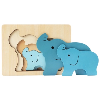 One two fun Montessori Puzzle - buy, prices for Auchan - photo 2