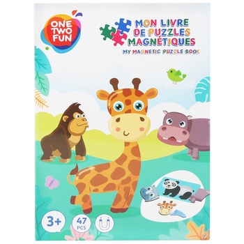 One two fun Magnetic Puzzle - buy, prices for Auchan - photo 4