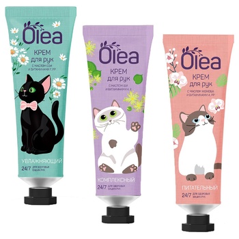 Набір подарунковий Olea Hand Care Cats - купити, ціни на - фото 2