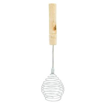 Metal Eggbeater with Wooden Handle - buy, prices for Tavria V - photo 1