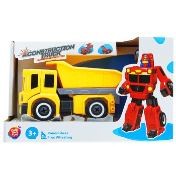 One two fun Transformer-robot Toy - buy, prices for Auchan - photo 4