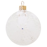 Украшение шар цветочное серия 8см