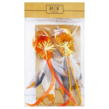 Koopman Birds Set of Christmas Tree Decorations 2pcs 18cm - buy, prices for - photo 1