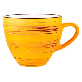 Wilmax Spiral Yellow Cup 0.3l