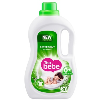 Гель для стирки детской одежды Teo Bebe Алоэ 1,1л - купить, цены на METRO - фото 1