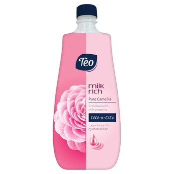 Мило рідке Teo Pure Camellia 800мл - купить, цены на - фото 1